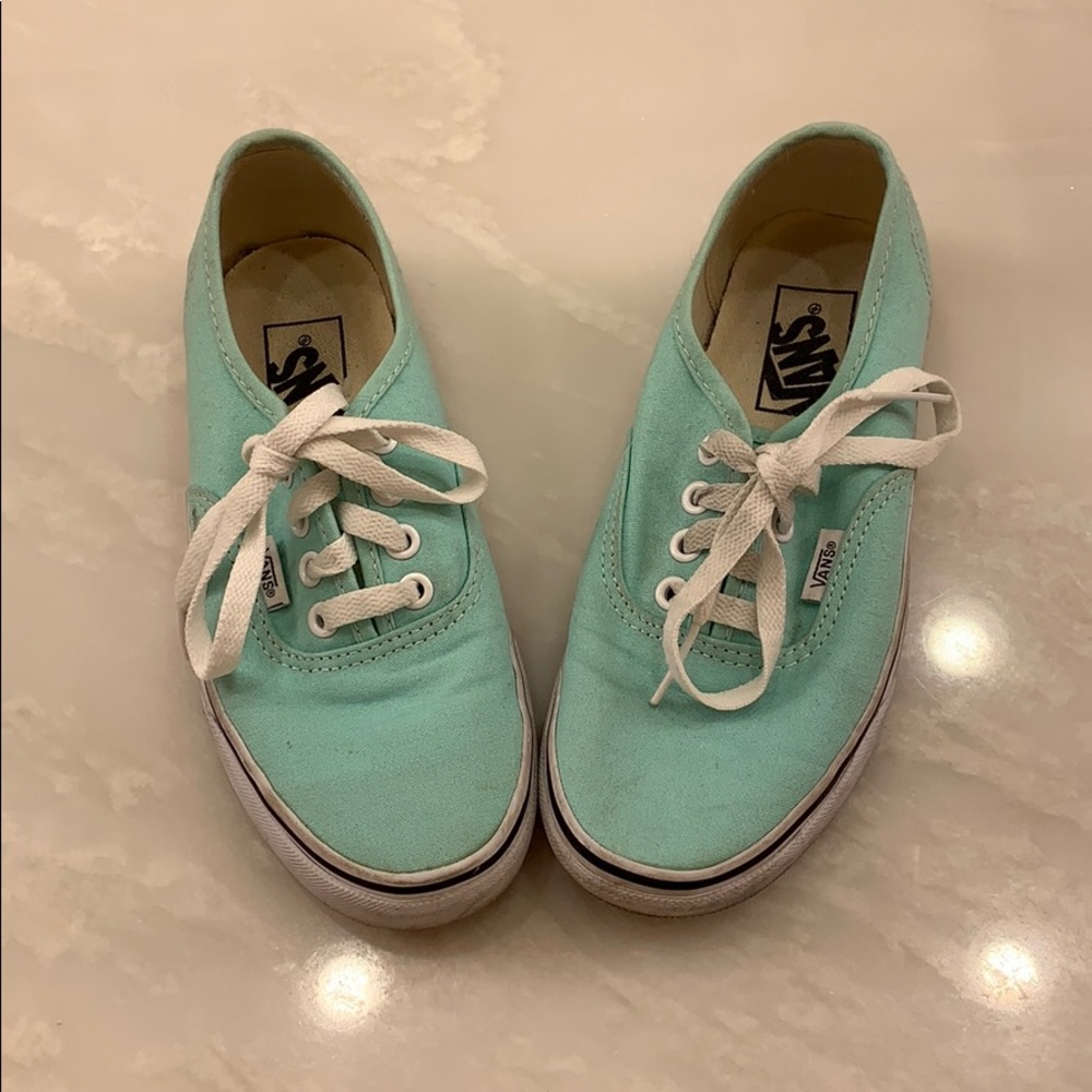 Vans Shoes | Color: Mint Green | Size 5.5